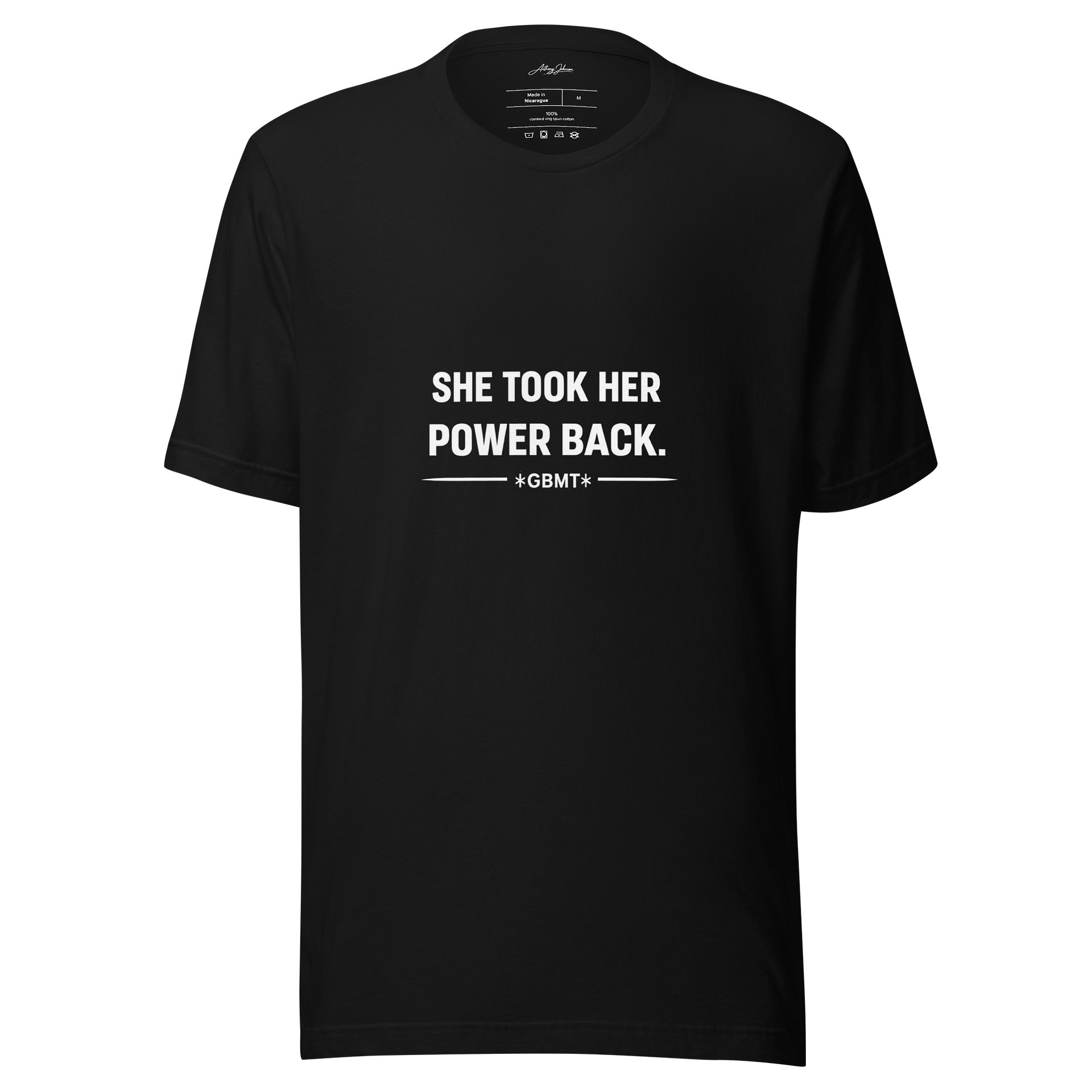 🏷️ TITLE She Took Her Power Back Tee – Women’s Empowerment Shirt | GBMT product image (1)