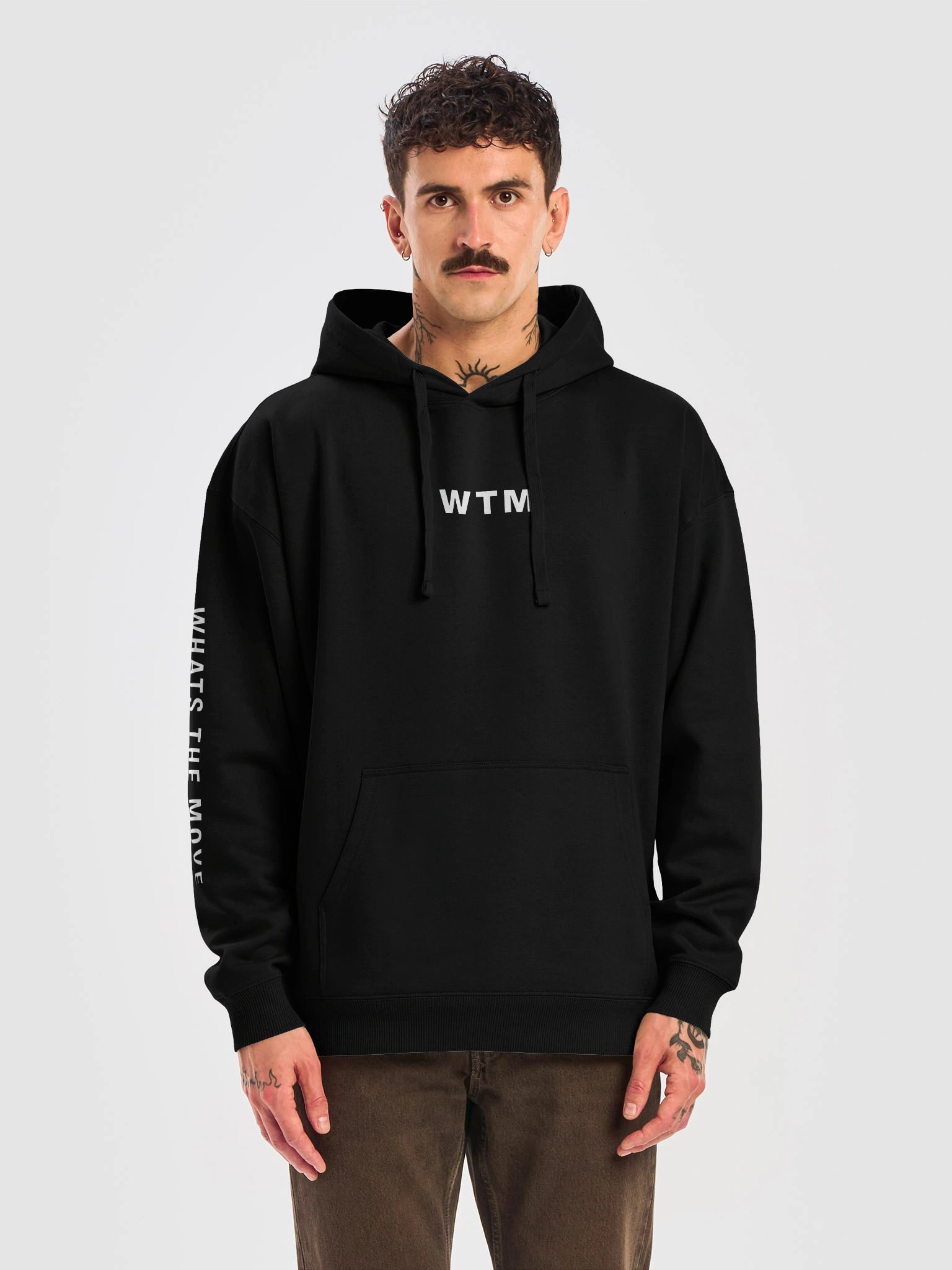 The Foundation Sleeve Hoodie - Black product image (4)