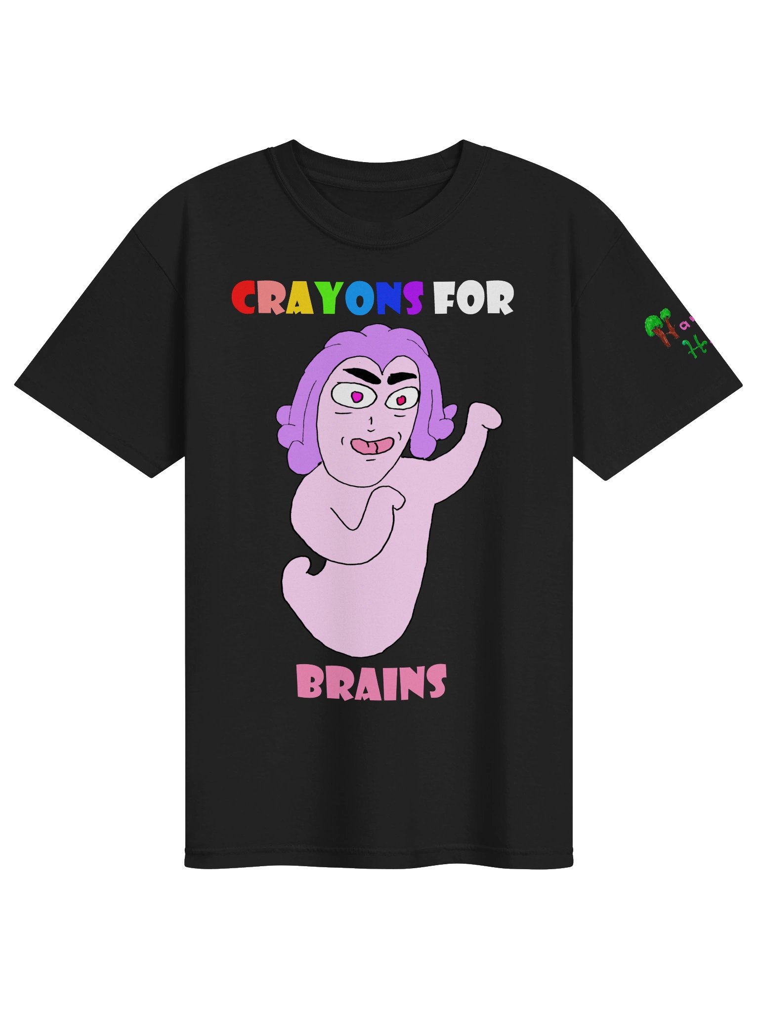 Crayons for Brains Tee product image (1)