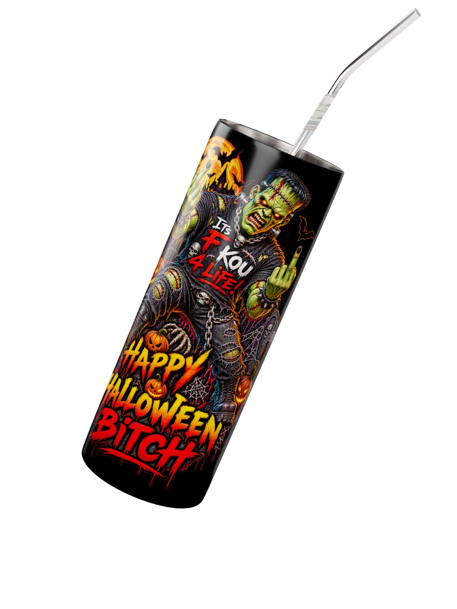 Frankenstein Its F KOU 4 Life Tumbler product image (2)