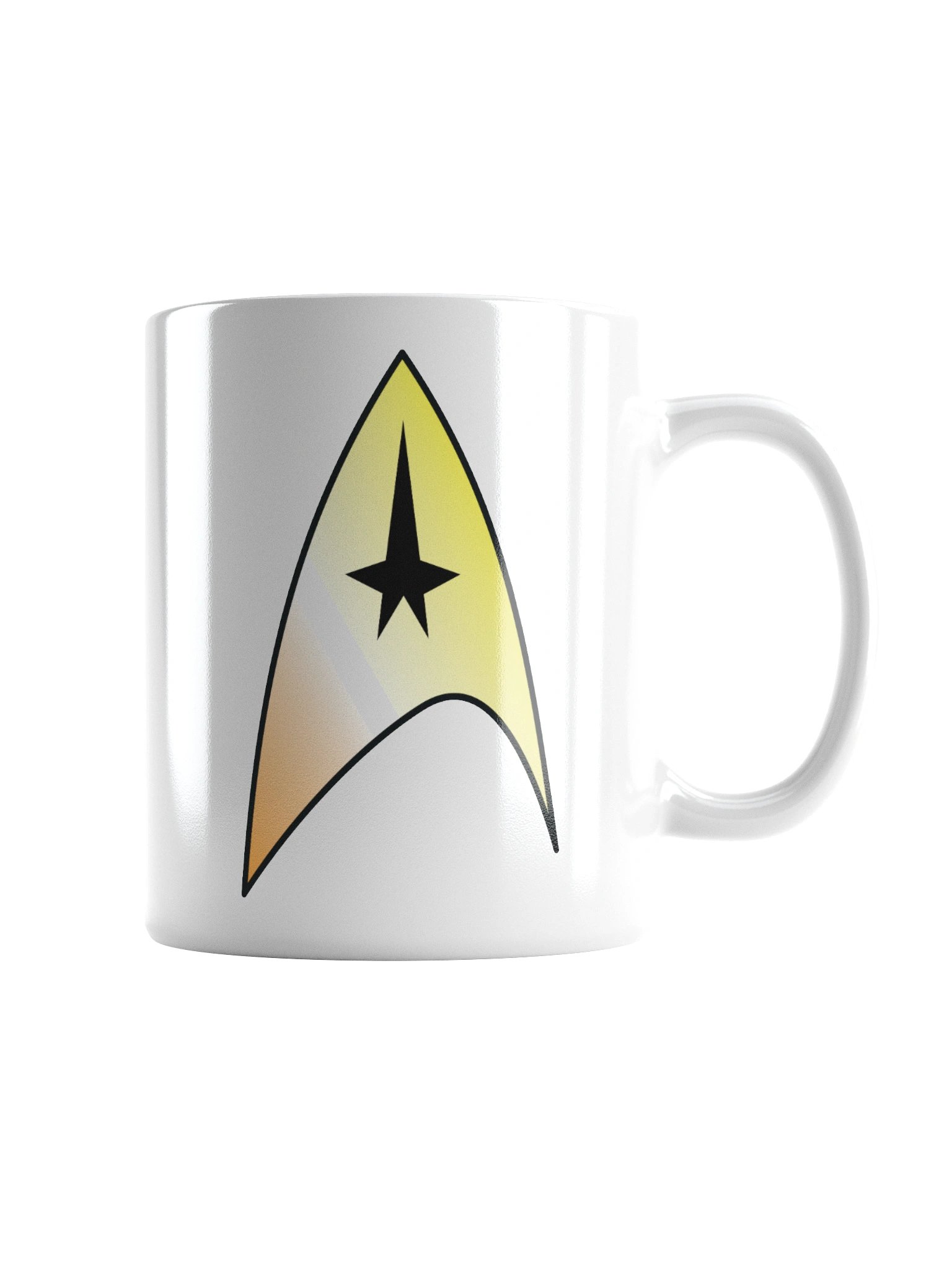 Maverique Pride Gradient Starfleet Mug product image (1)