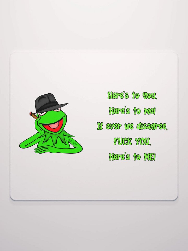 Irreverent Kermit Gaming Mouse Pad product image (4)