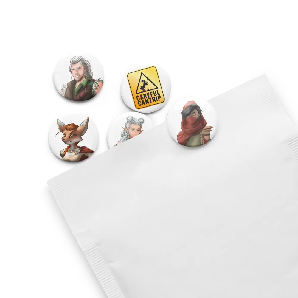 Character Pins Group 1 product image (4)