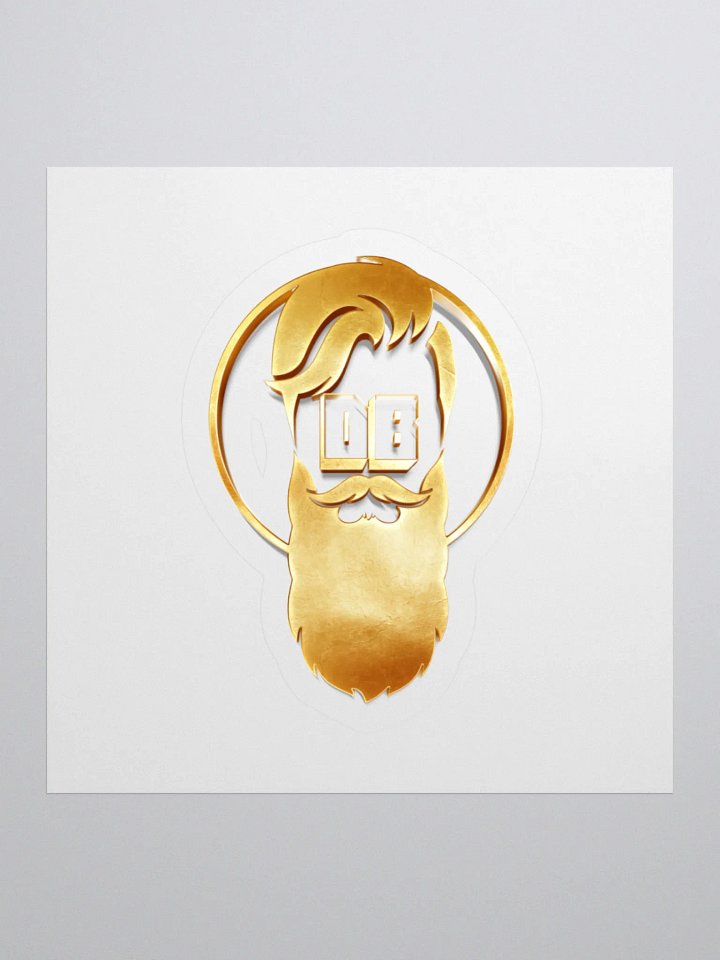 DurdeeBurd Sticker GOLD product image (1)