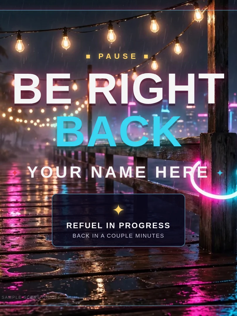 Neon Coast — Free Stream Pack product image (4)