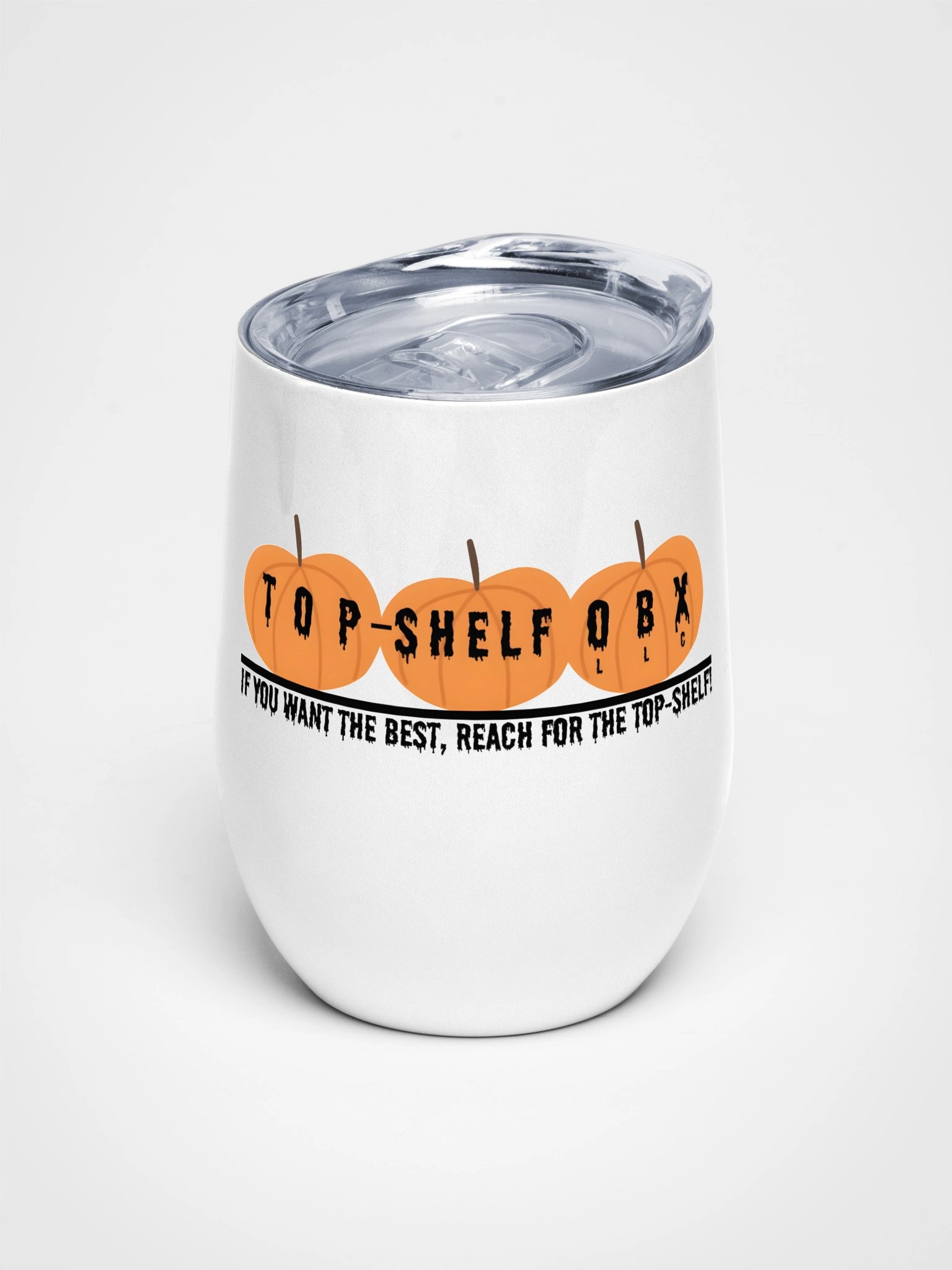 Top Shelf OBX Pumpkin Wine Tumbler product image (1)
