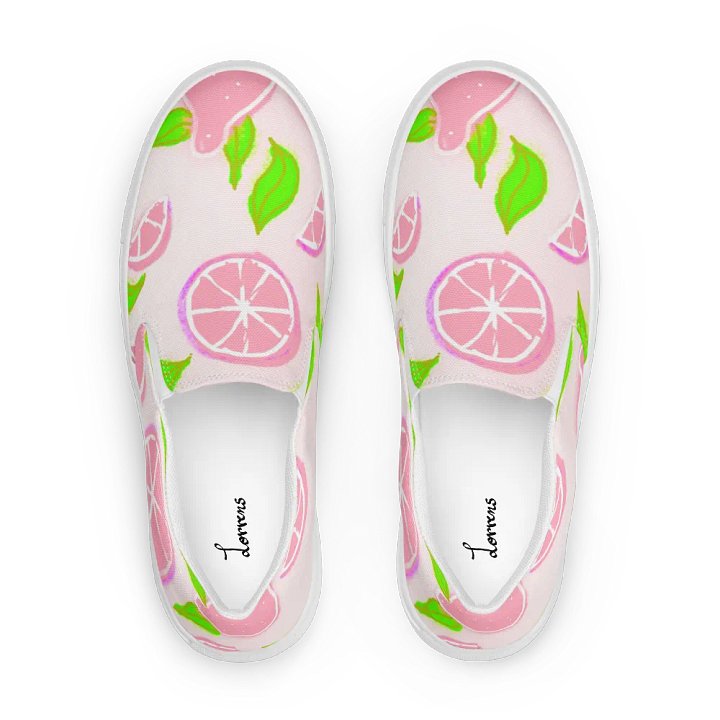 Pink Lemonade Dream Women's Slip-On Shoes product image (2)
