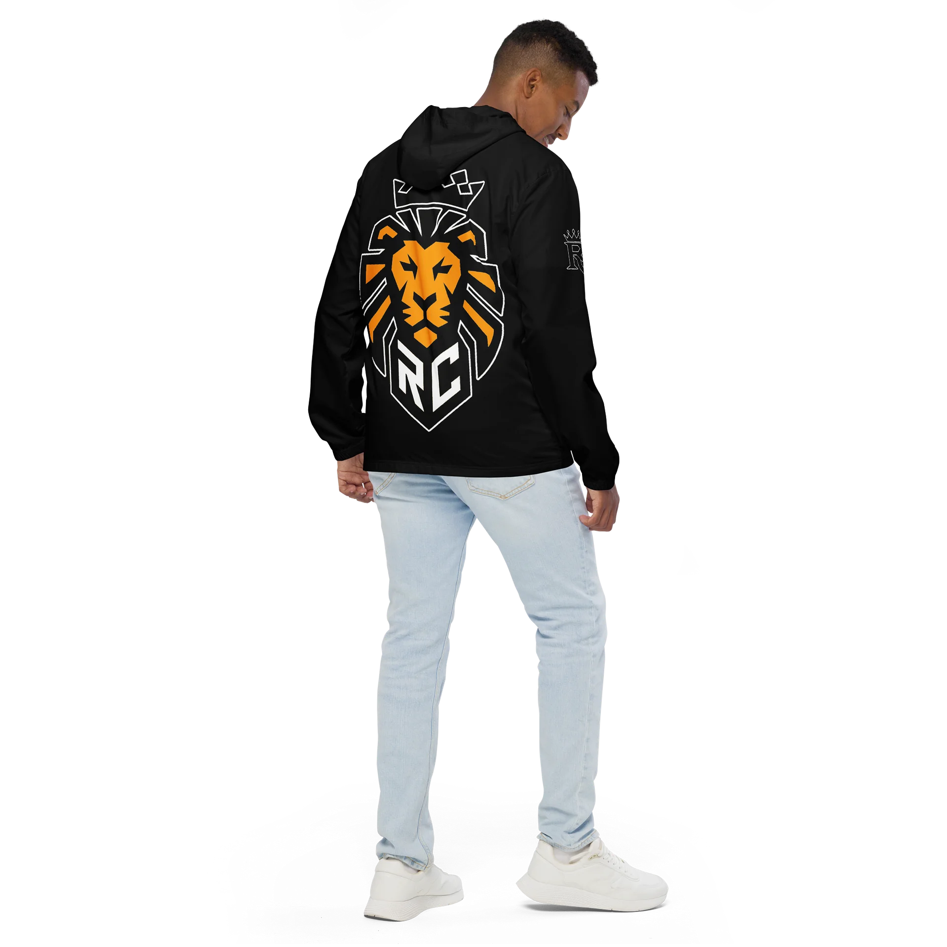 Royal Creature - Black / Gold Windbreaker product image (1)