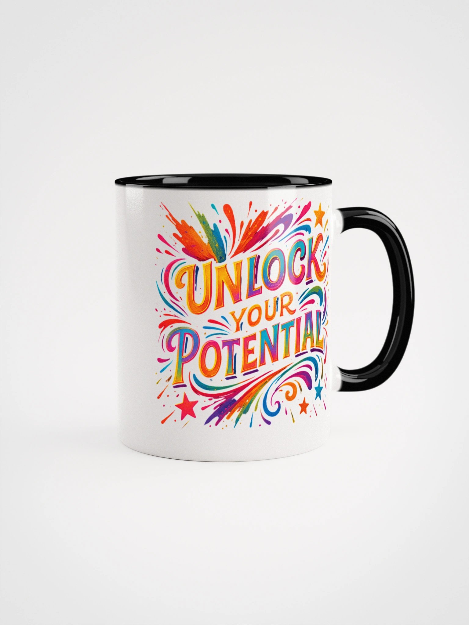 Unlock Your Potential Mug – Motivational Coffee Cup product image (6)