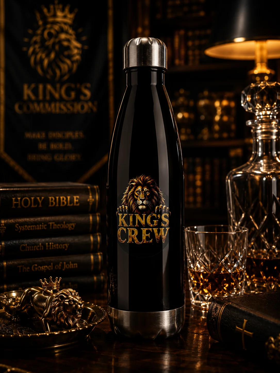 2026 Living For The King Stainless Steel Water Bottle - Limited Edition product image (3)