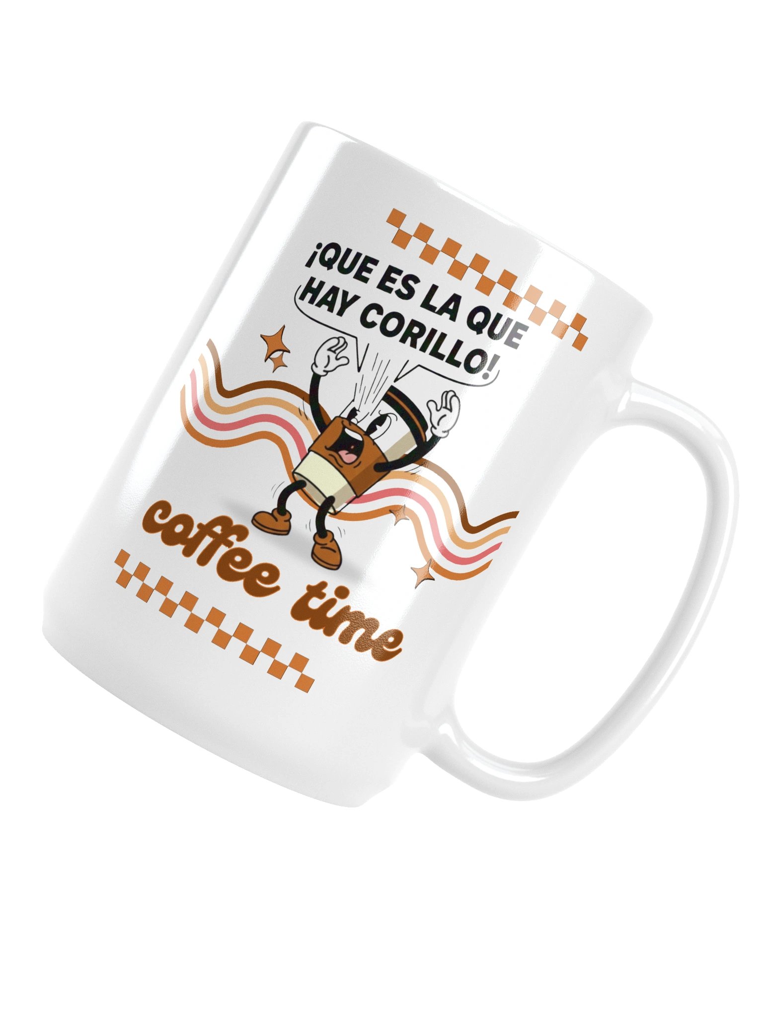 ¿Qué es la que hay, Corillo? Coffee Time Mug product image (5)