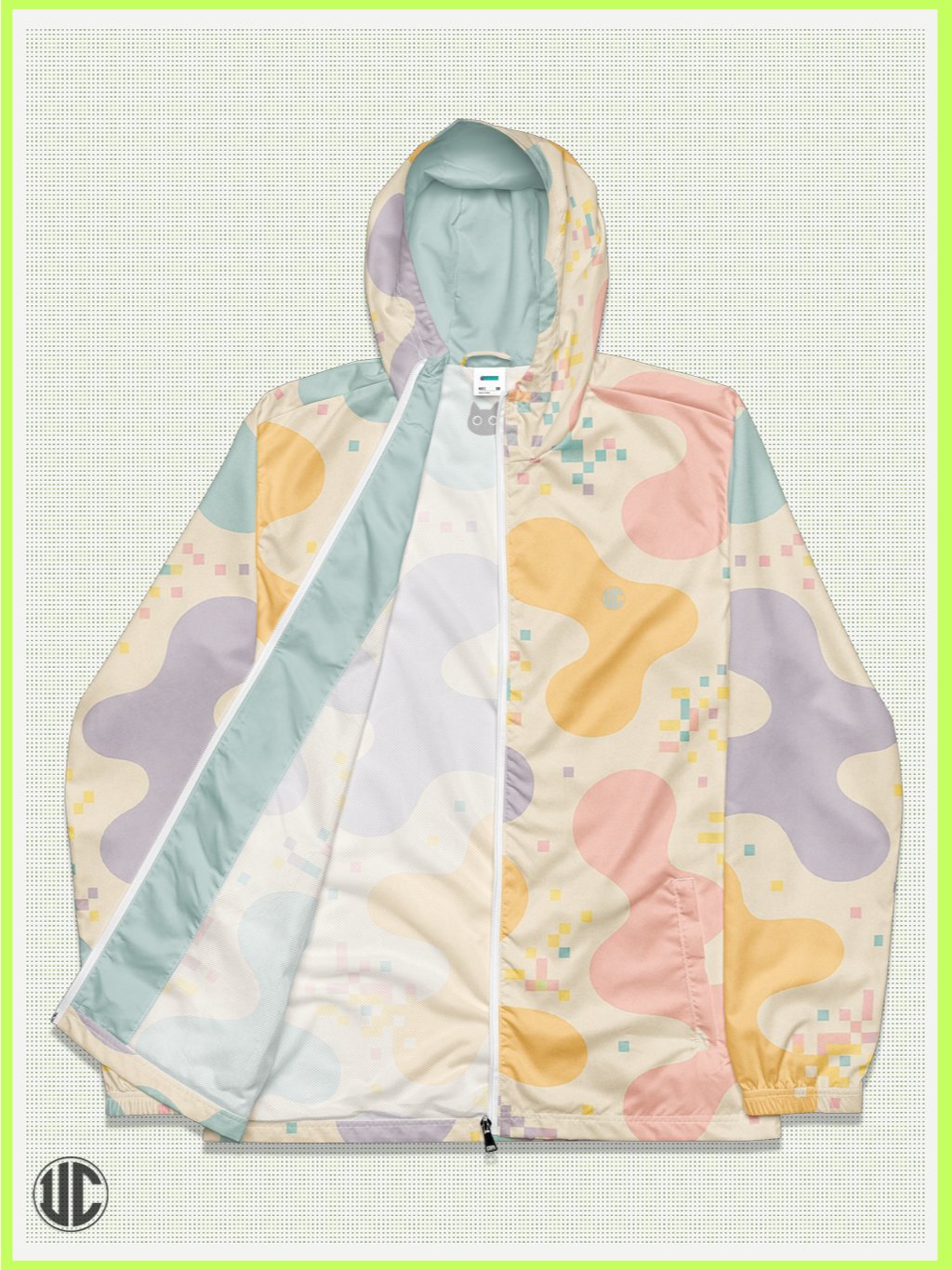 Theo’s Digital Wave - Windbreaker product image (1)
