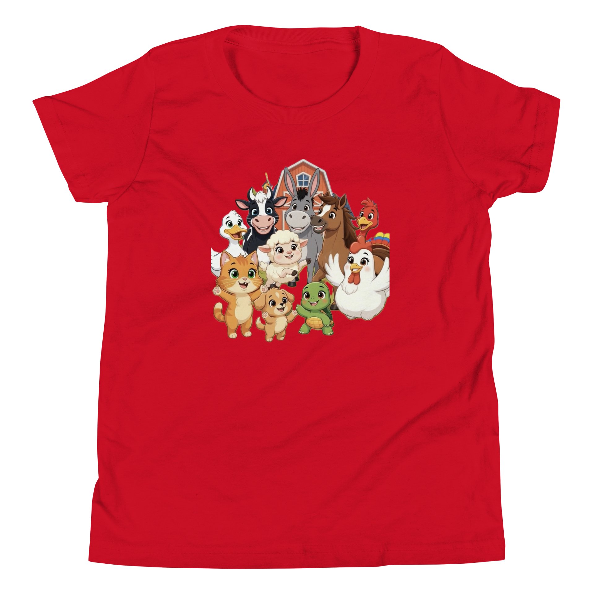 Farm Friends Cartoon Youth Tee product image (4)