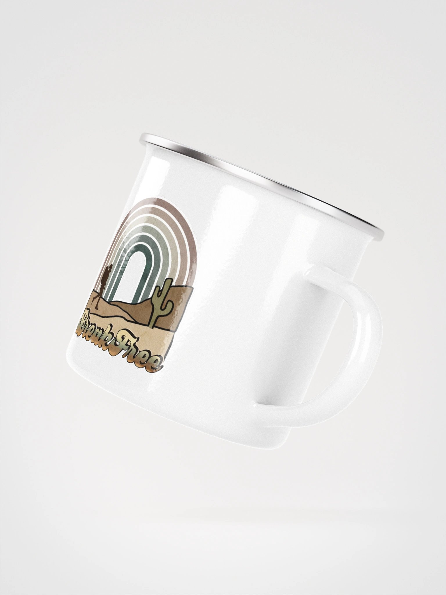 Enamel Camping Mug - Break Free Hiker product image (3)