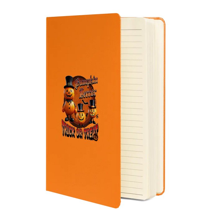 Pumpkin Terror Trick Or Treat Hardcover Journal product image (2)