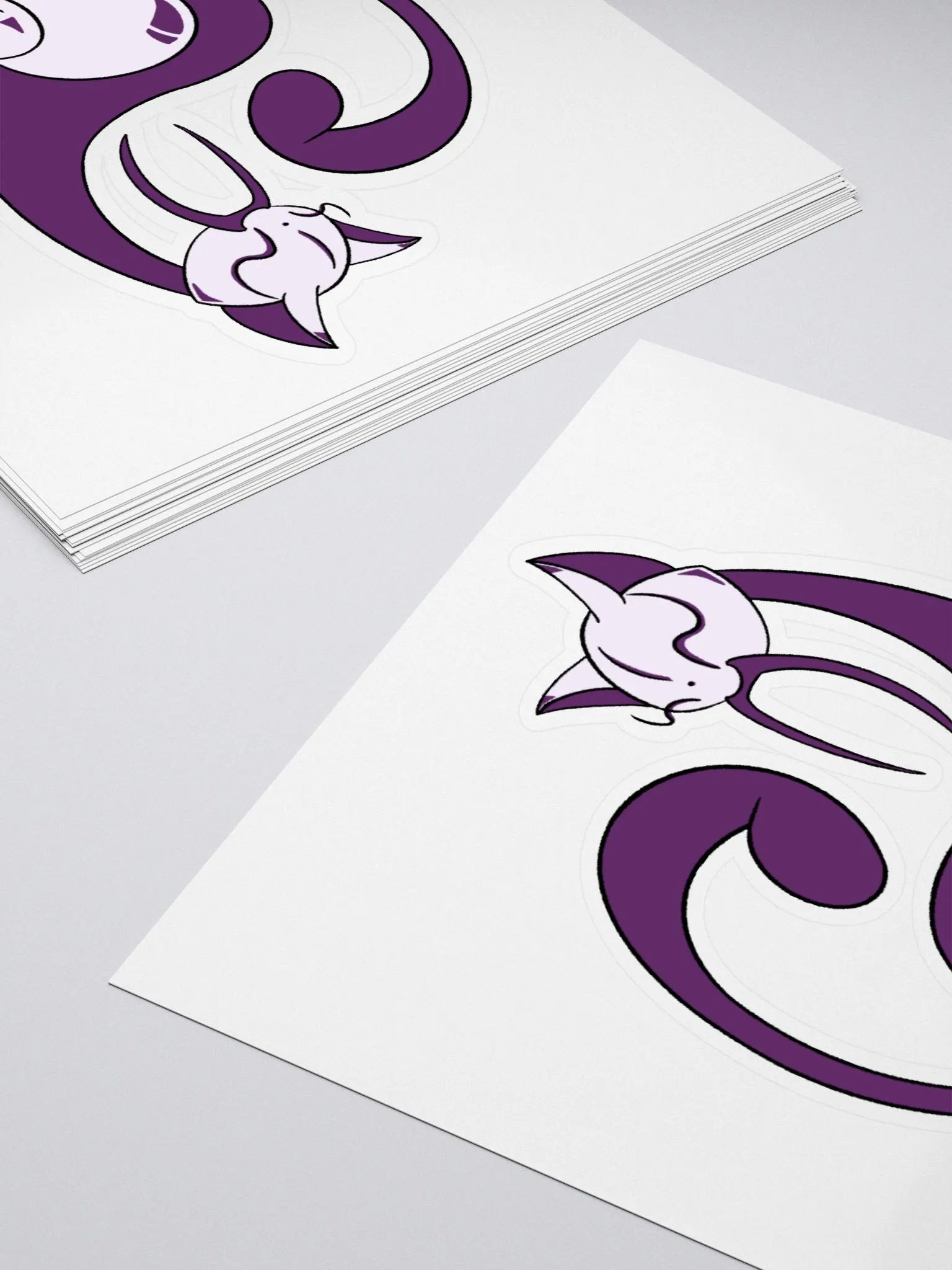 Calming Purple Cat Sticker product image (4)