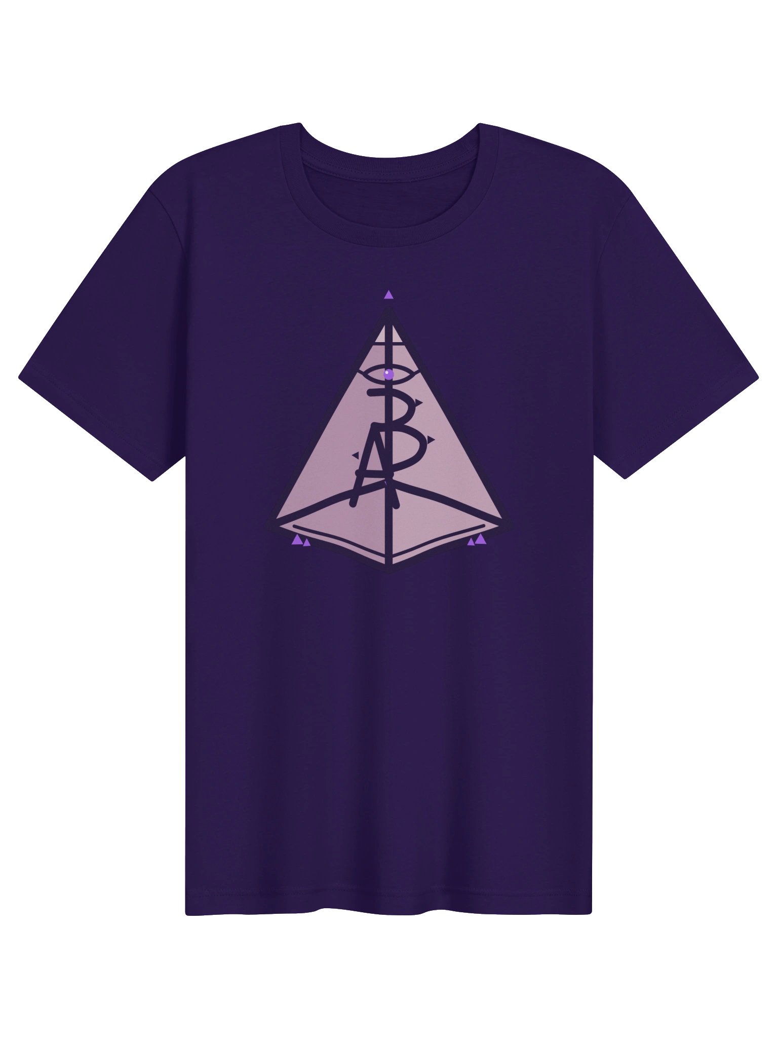 AP-3 Pyramid Tee — Purple product image (1)