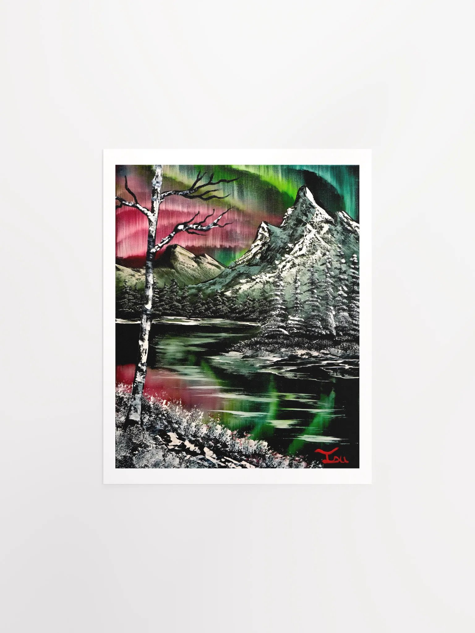 The Crimson Night - Matte Poster Print product image (2)
