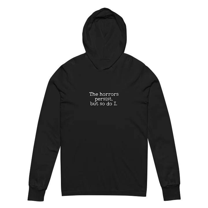 The Horrors Persist Long Sleeve Hooded Tee product image (4)