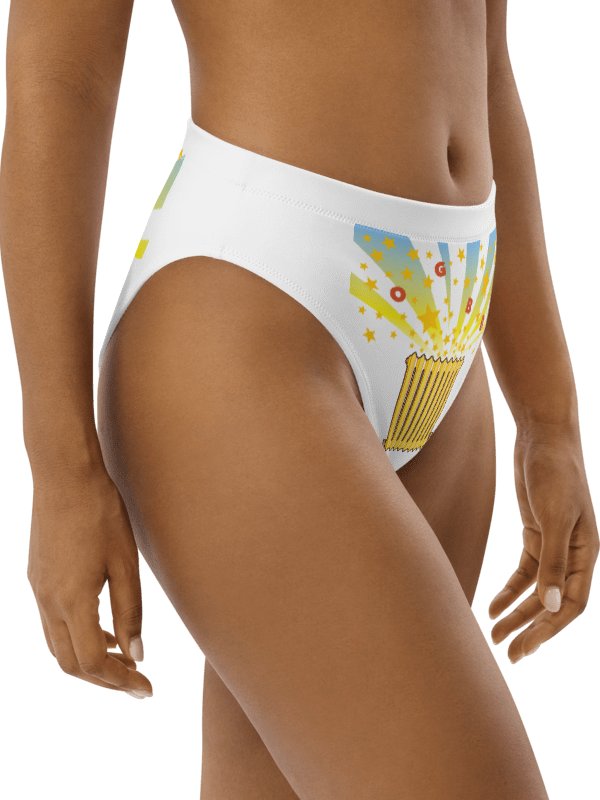 Cosmic Radiation - All-Over Print Recycled High Waisted Bikini Bottom product image (5)