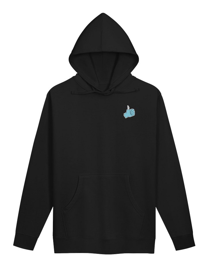 Blue Thumbs-Up Bass Thumb Hoodie product image (3)