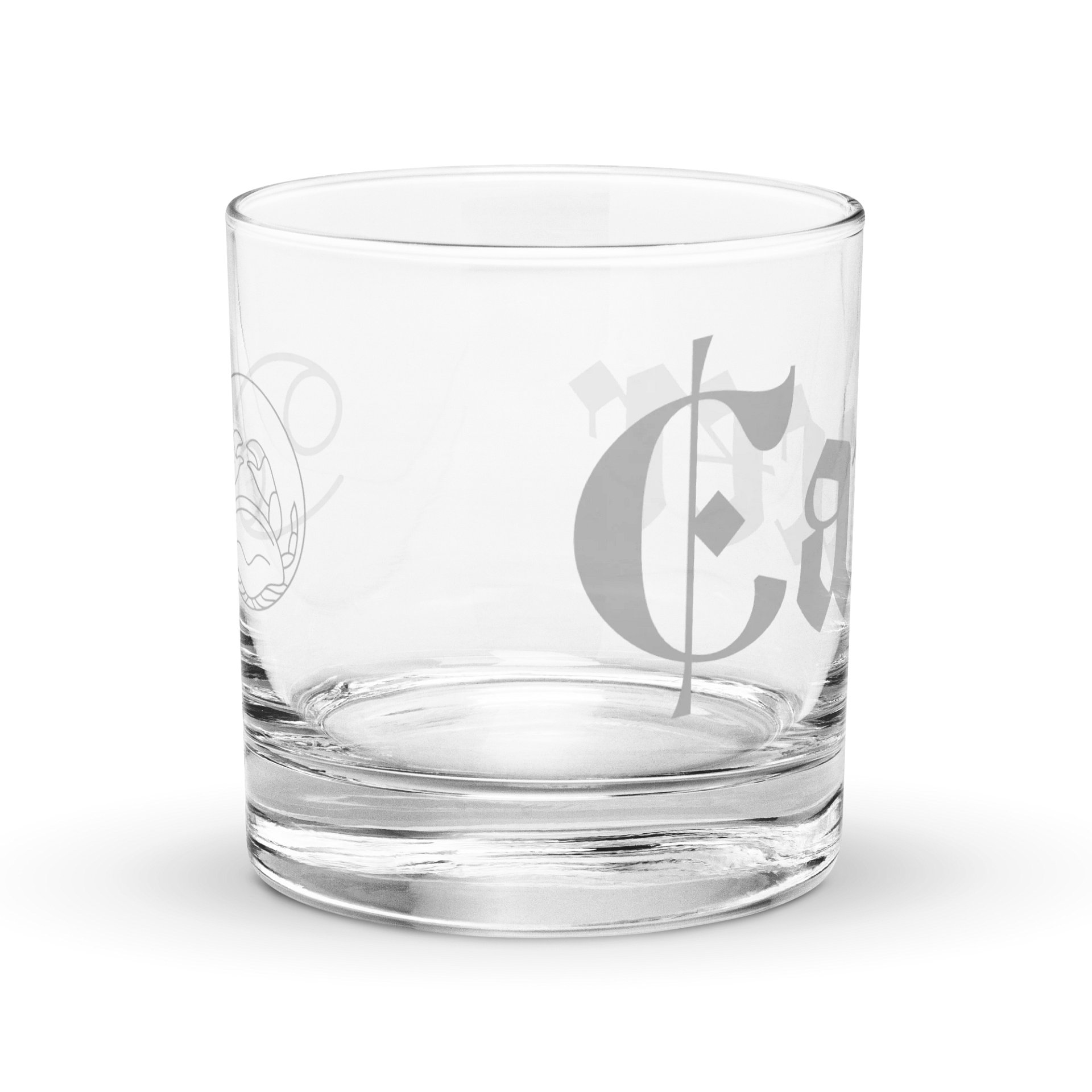 Gothic Cancer Zodiac Rocks Glass product image (3)