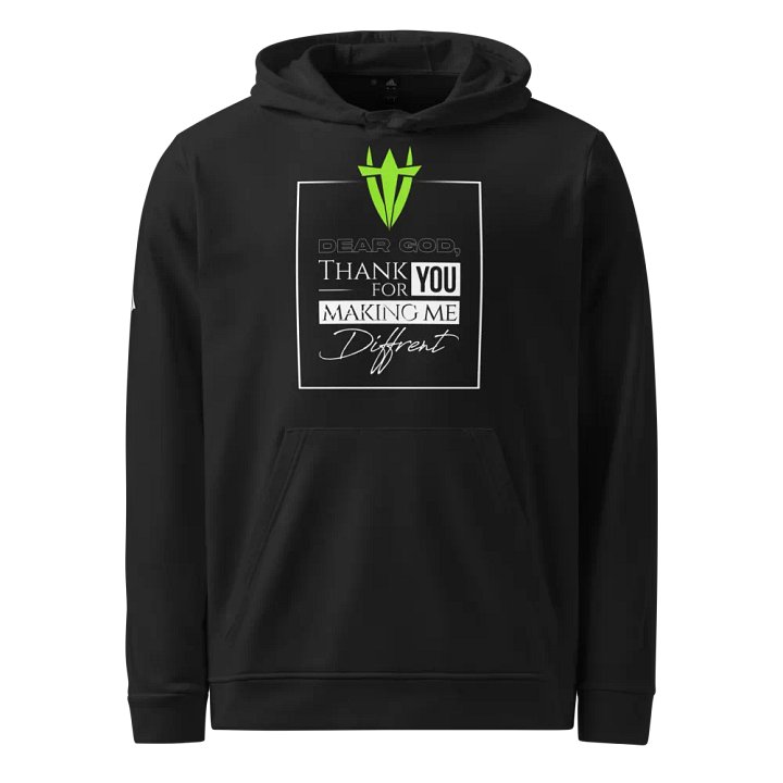 Adidas Fleece Hoodie: Dear God product image (1)
