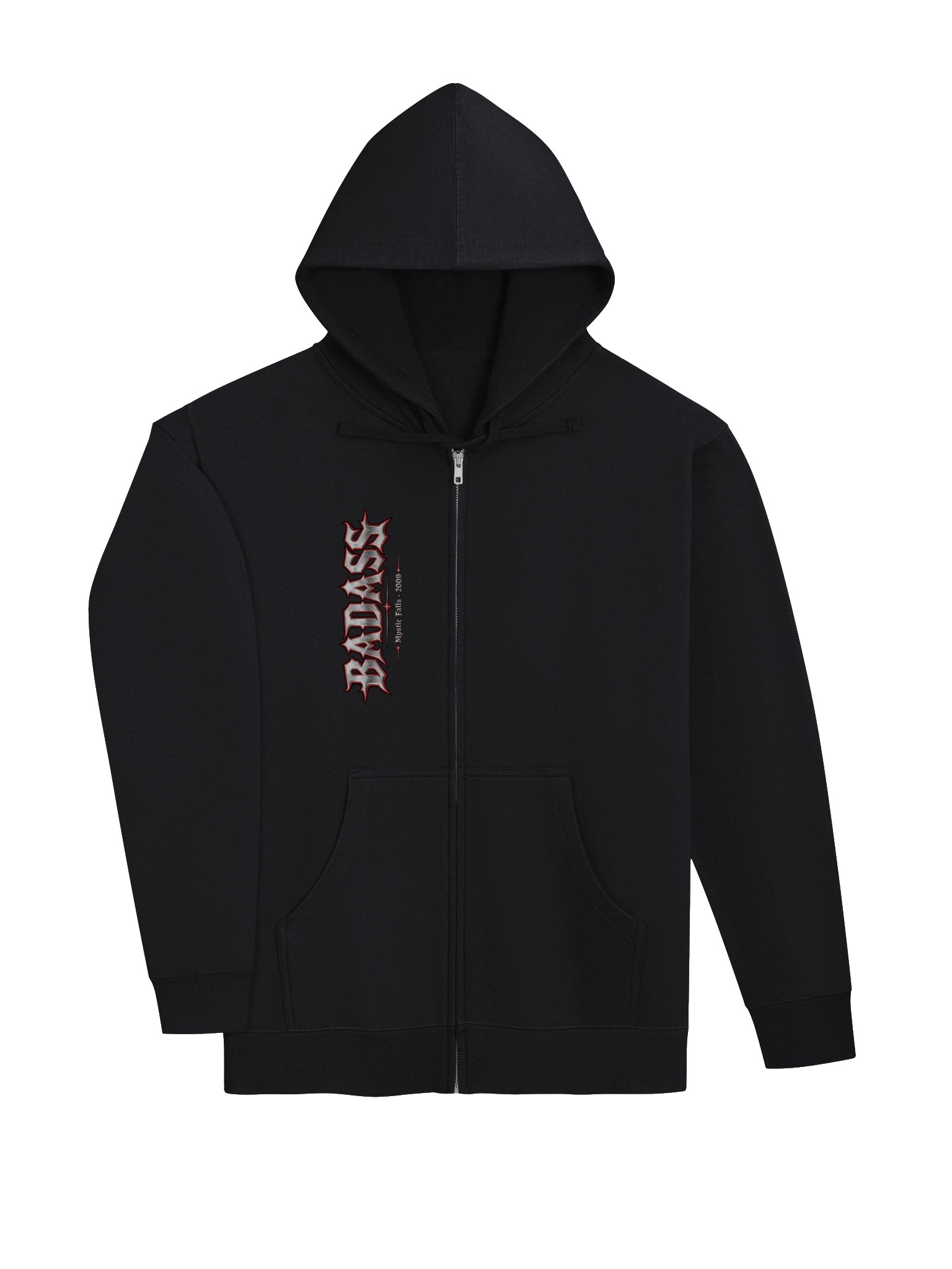 "BADASS" Mystic Falls 2009 Zip Hoodie product image (3)