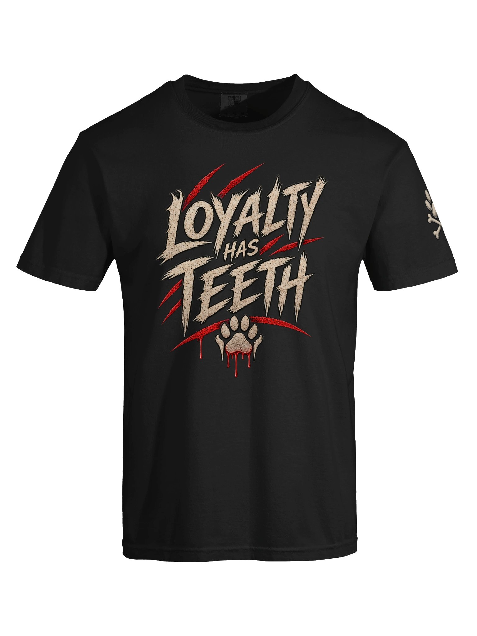 Loyalty Has Teeth Dog Lover Graphic Tee product image (6)