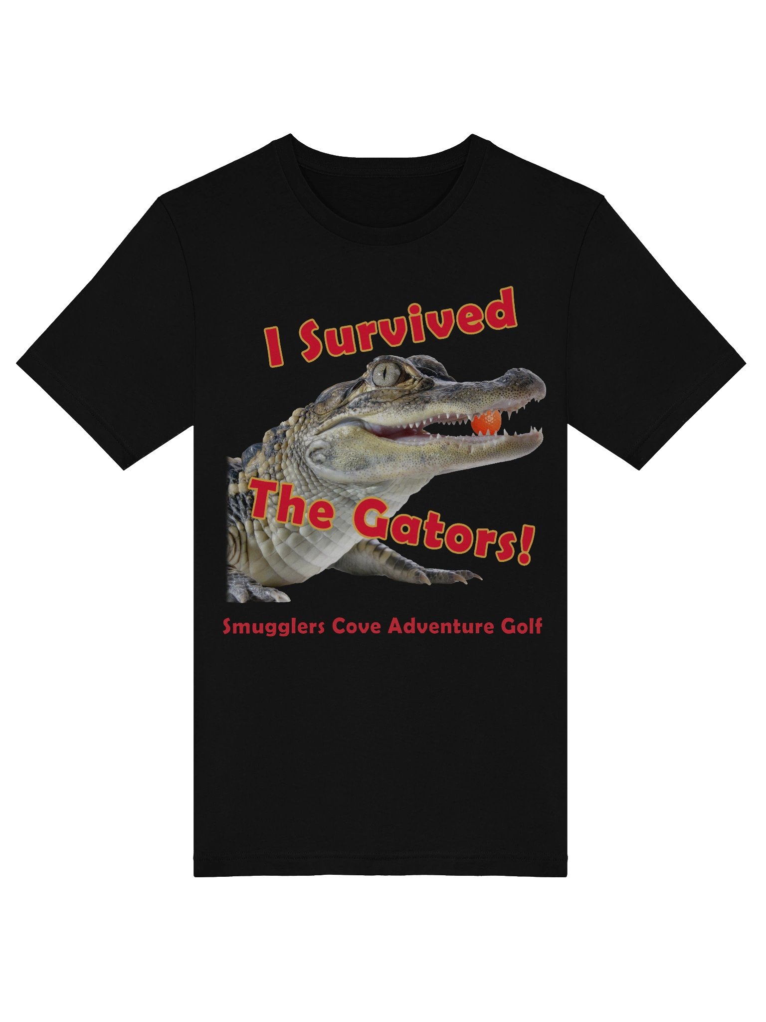 "I Survived the Gators" Cotton Tee product image (5)