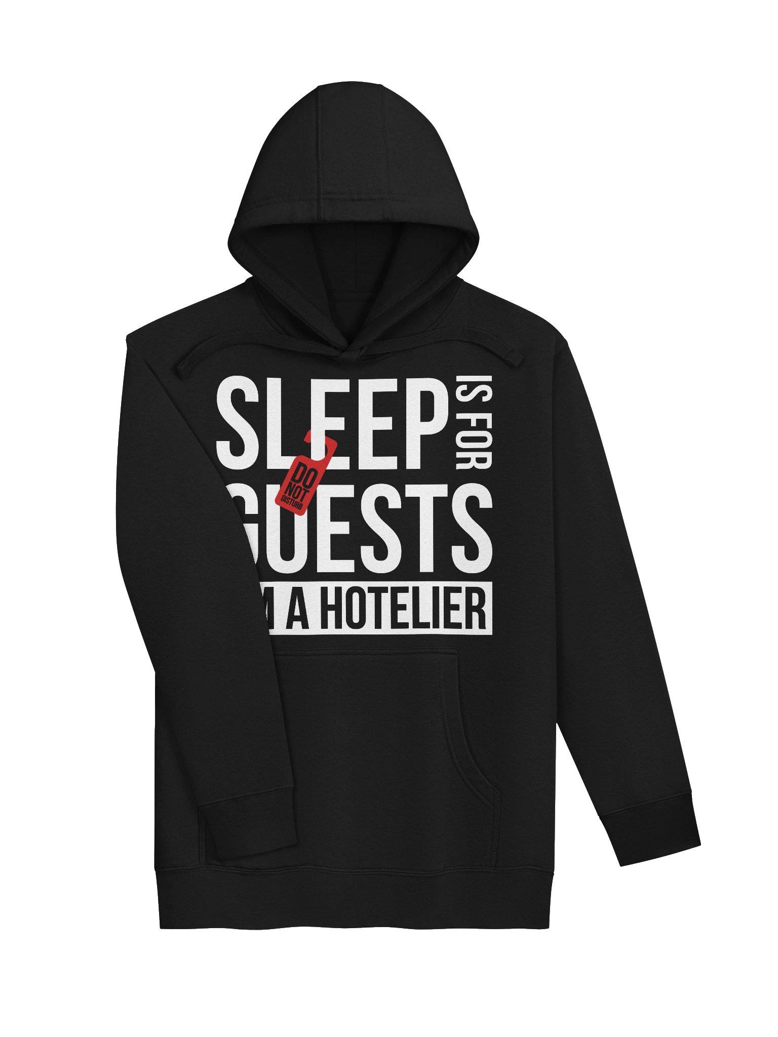 Hotel Sweatshirt – Sleep is for Guests, I Am a Hotelier (Dark) product image (3)