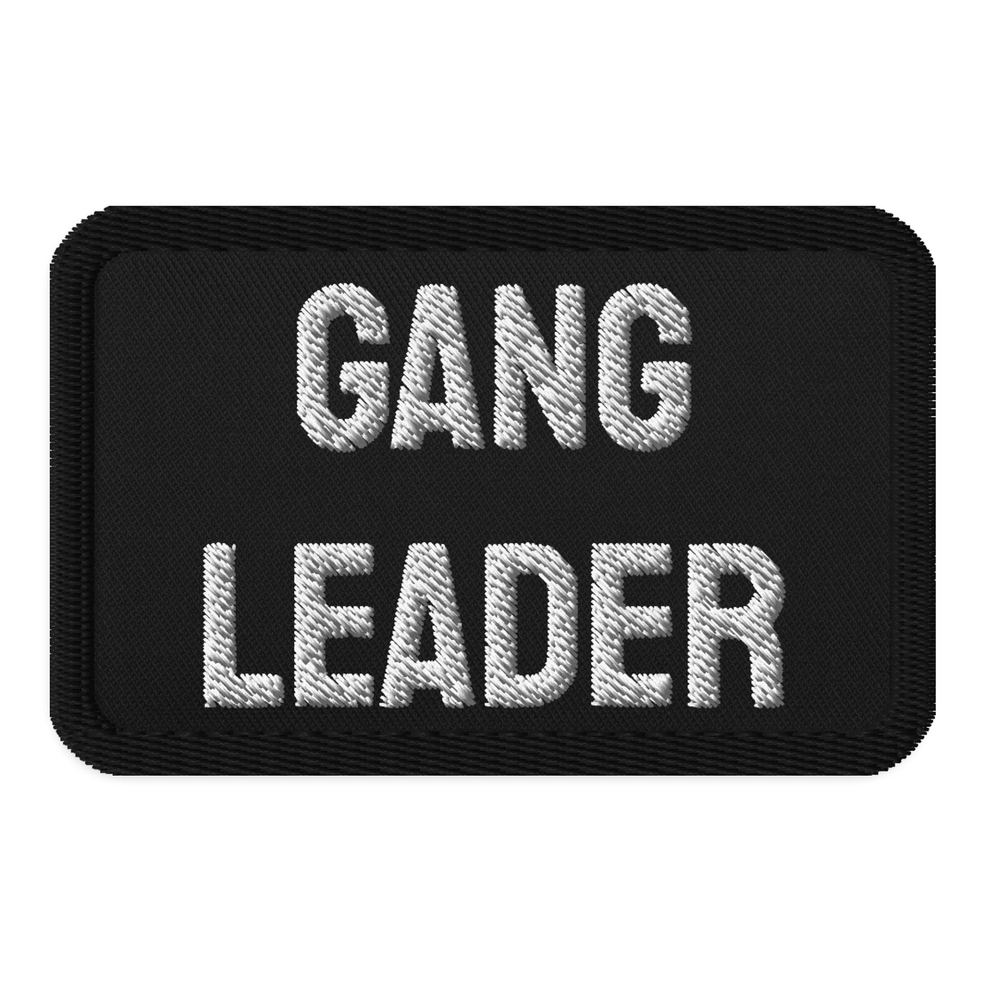 Gang Leader Embroidered Patch product image (1)
