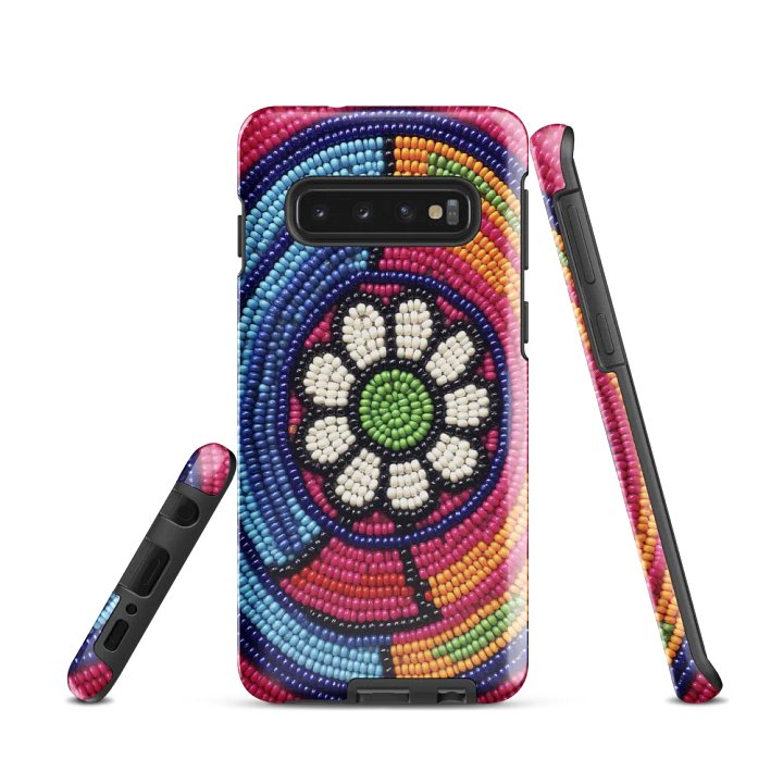 Floral Faux-Beadwork Samsung® Tough Case product image (1)