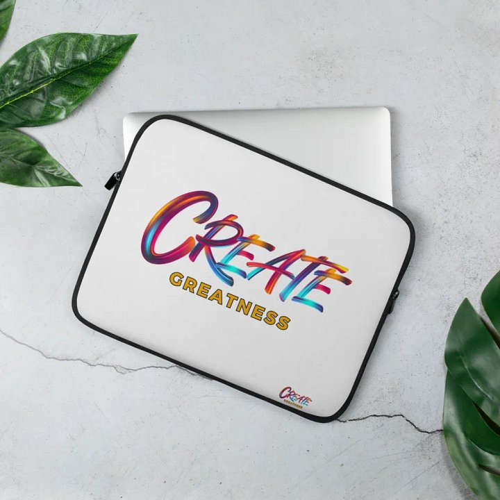 Create Greatness Laptop Sleeve product image (1)