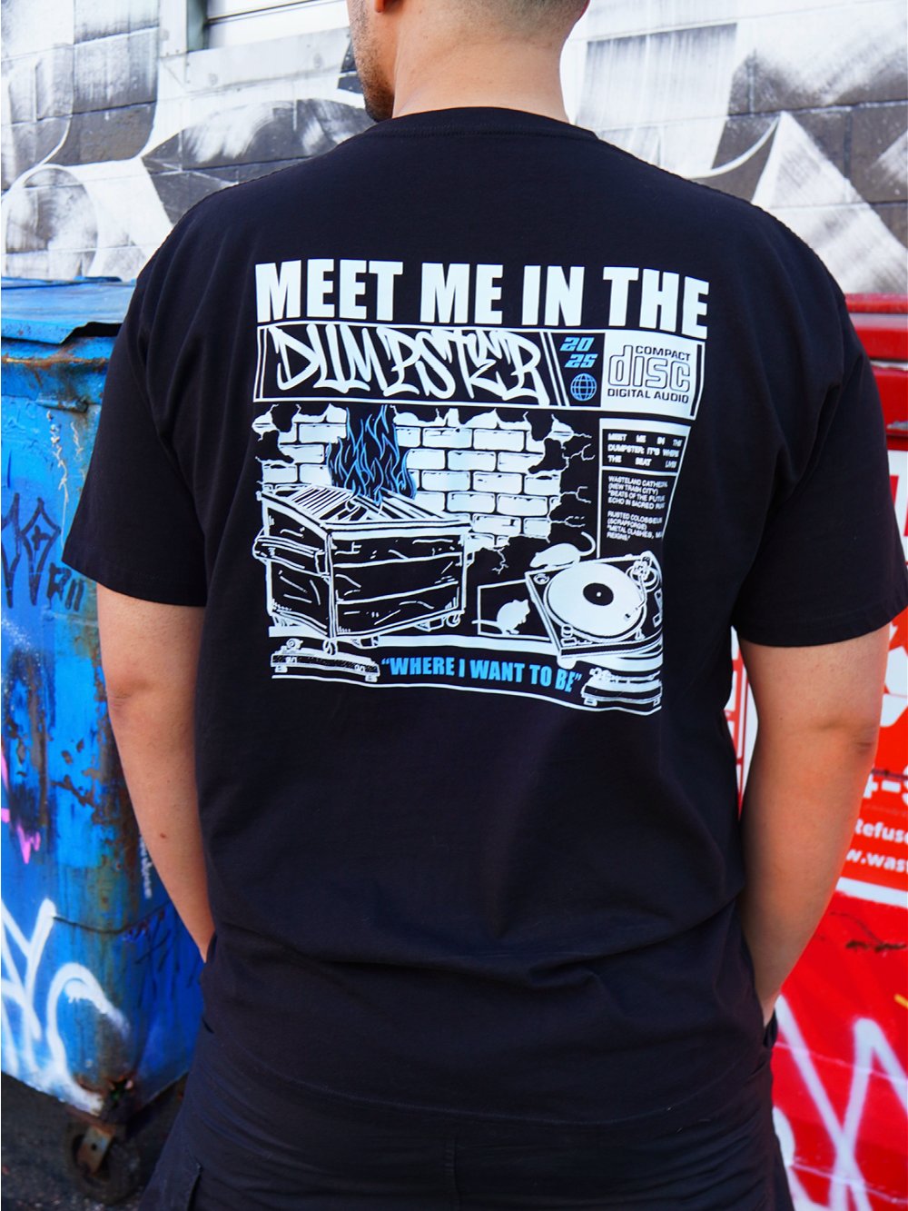 Dumpster Diver T-Shirt (Black) product image (1)