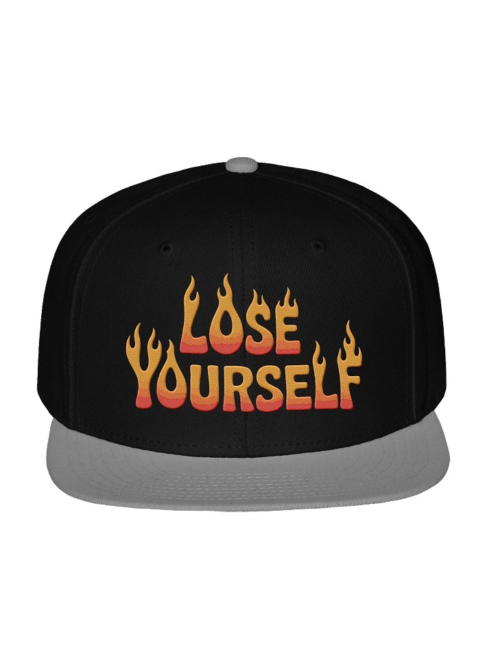 Ethereal LOSE YOURSELF Flame Snapback Cap product image (1)