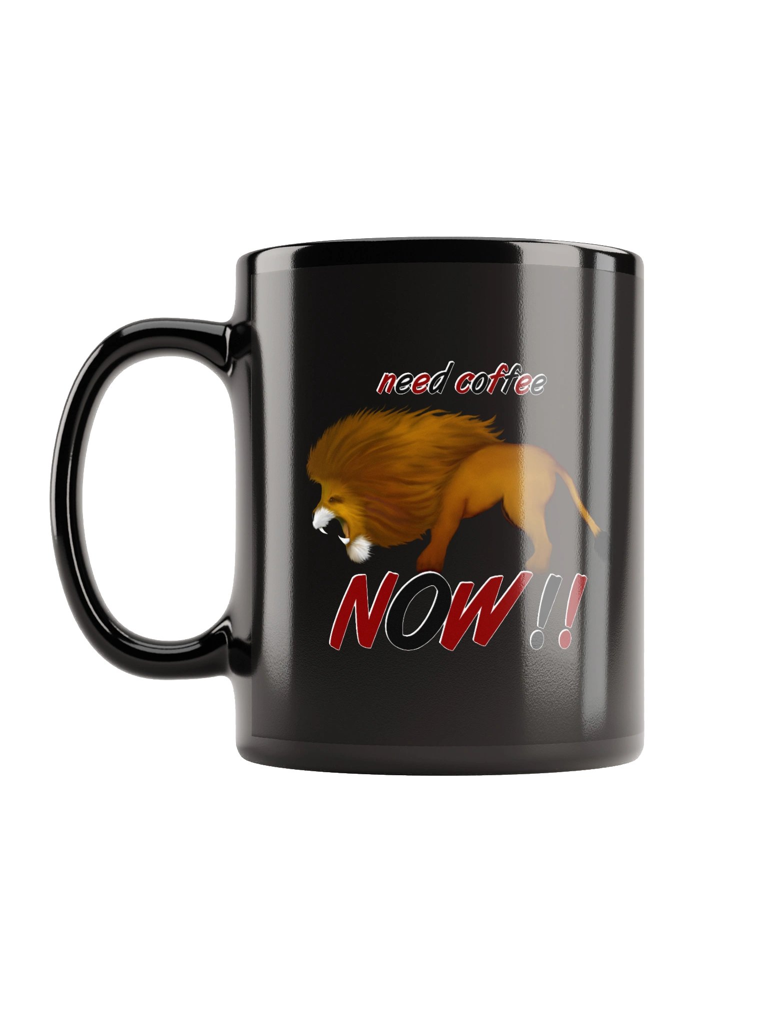 Black Glossy Mug product image (2)