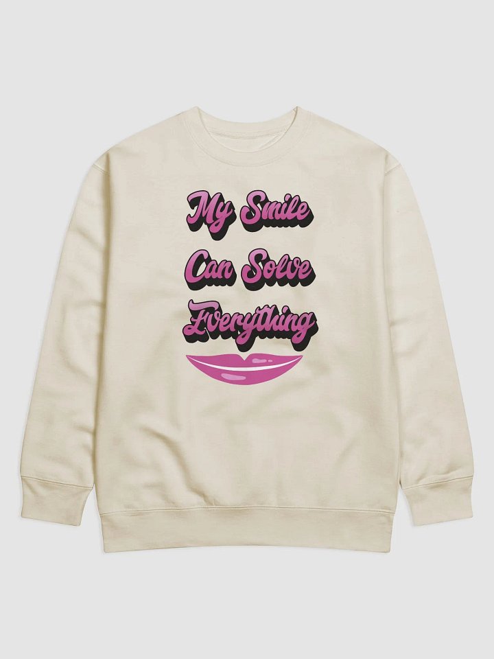 My Smile Can Solve Everything Sweatshirt product image (1)