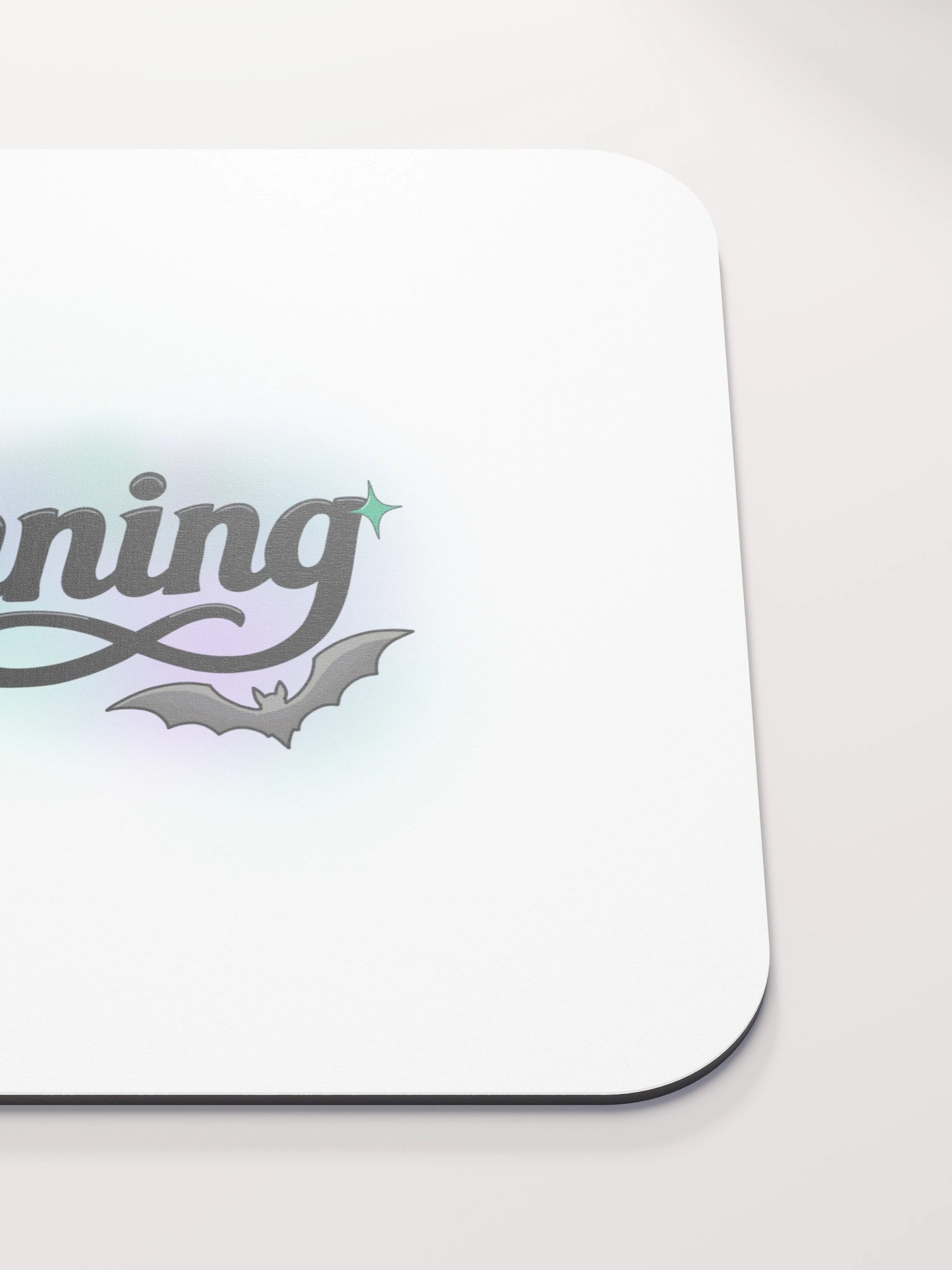 Stunning - Black - White Mouse Pad product image (5)