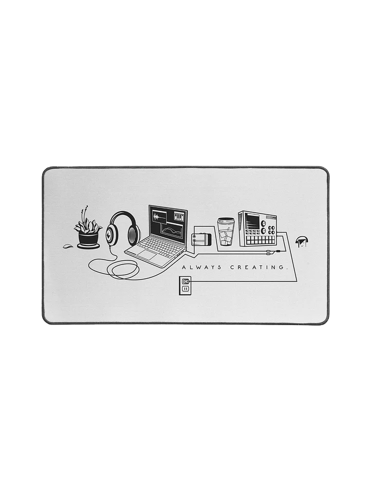 Always Creating: the Production Process desk mat product image (1)