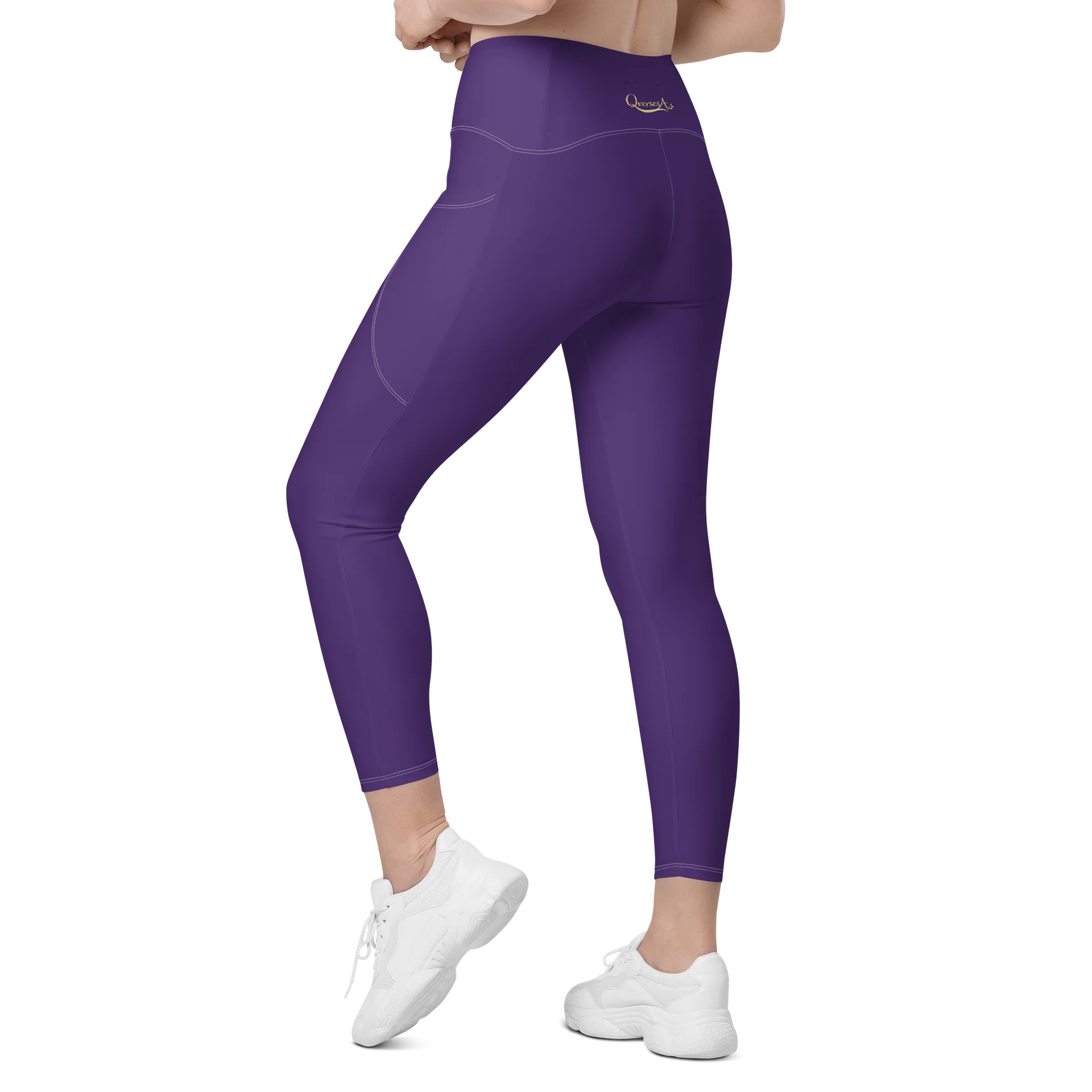 Purple Leggings with Pockets product image (7)