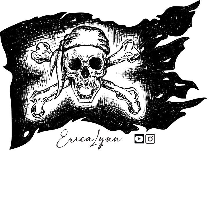 Pirate Flag Magnet product image (1)