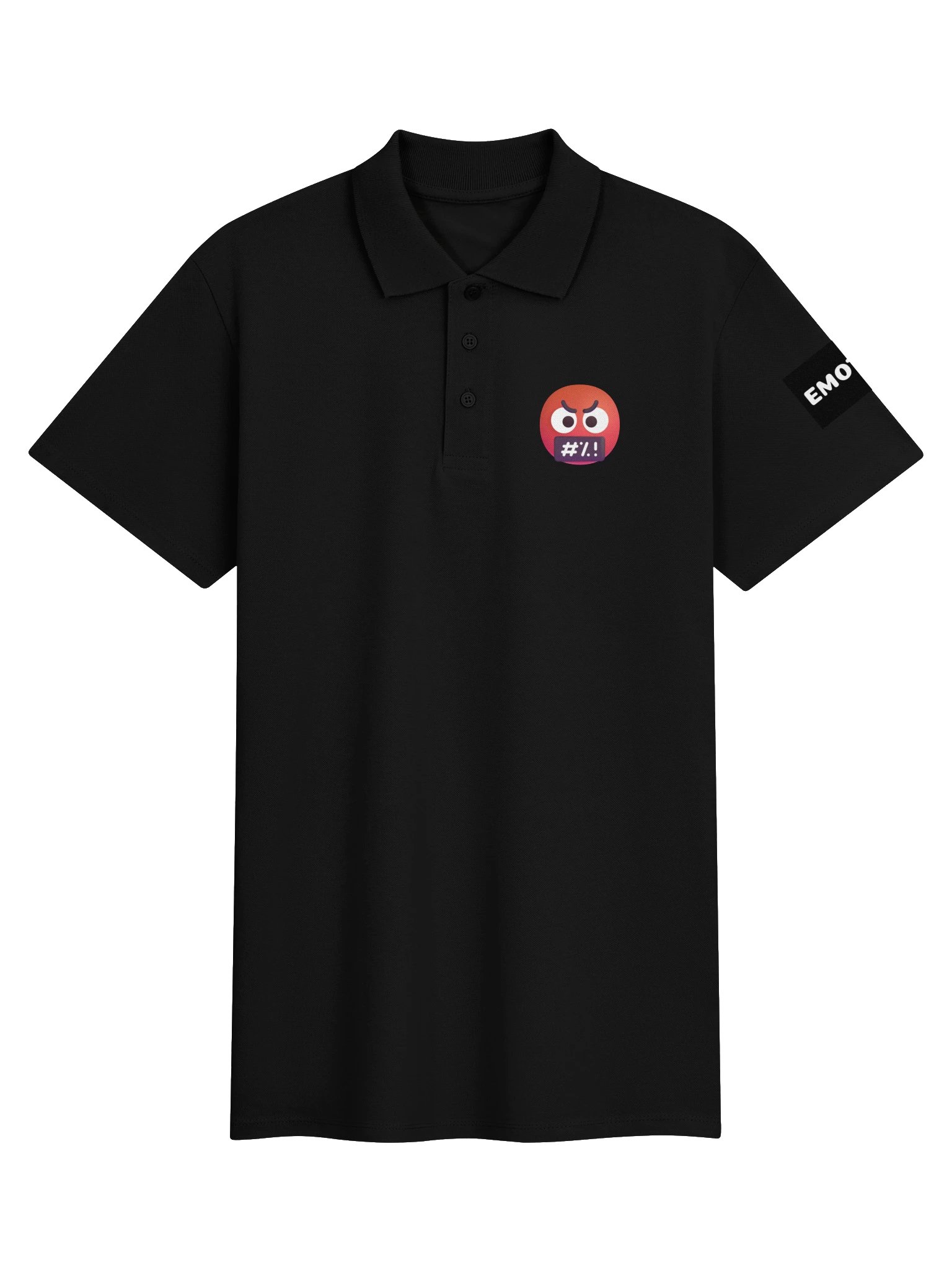 Face With Symbols On Mouth Polo Shirt product image (1)