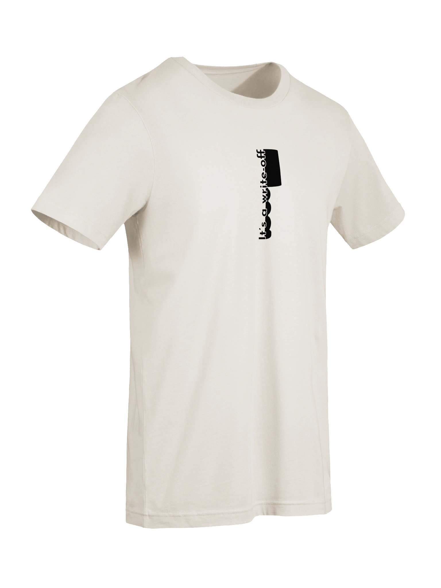 It's A Write-Off | White | Unisex Bella+Canvas Soft T-Shirt product image (7)