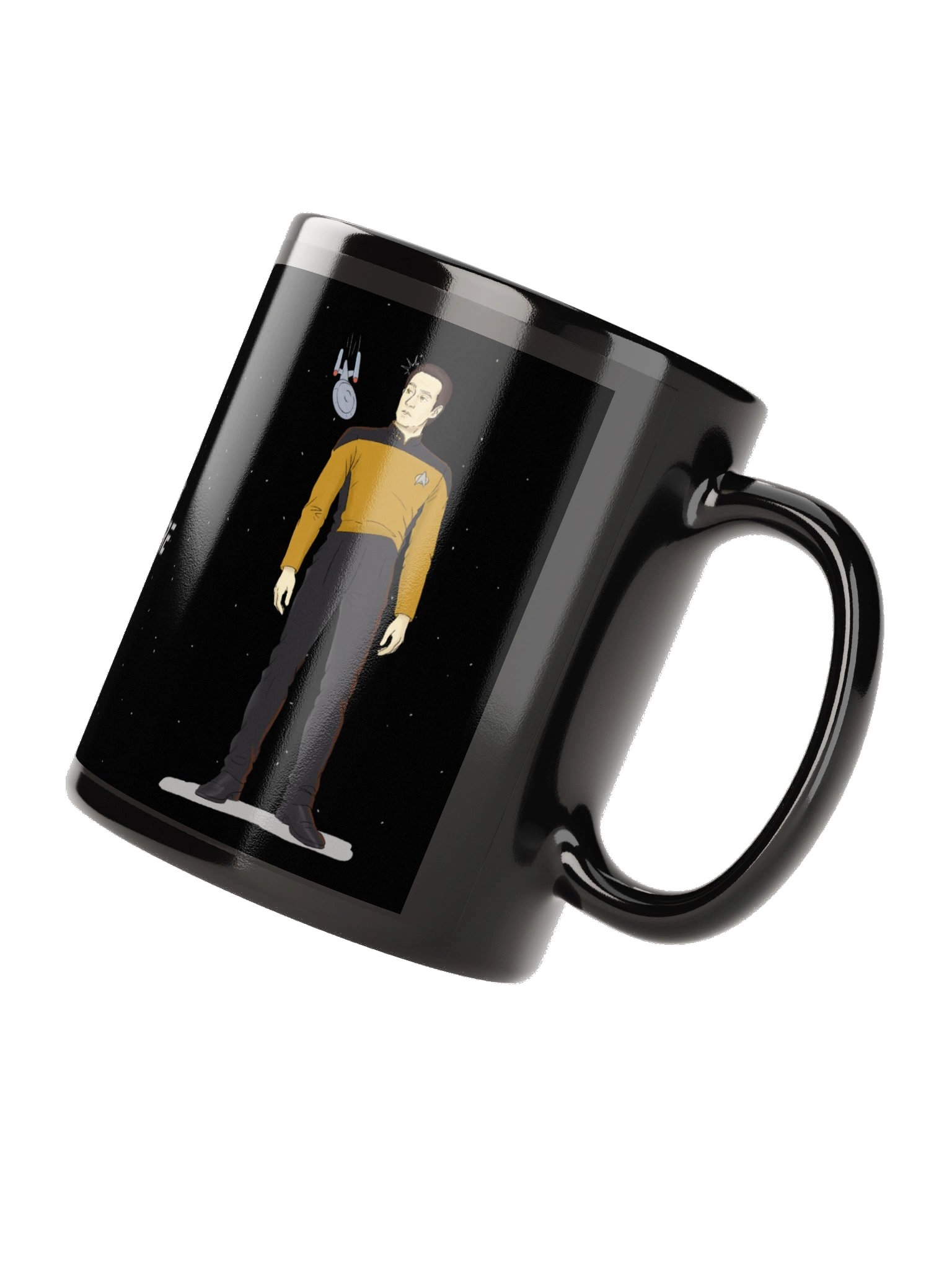 A Friendly Test Flight Mug - Black product image (4)