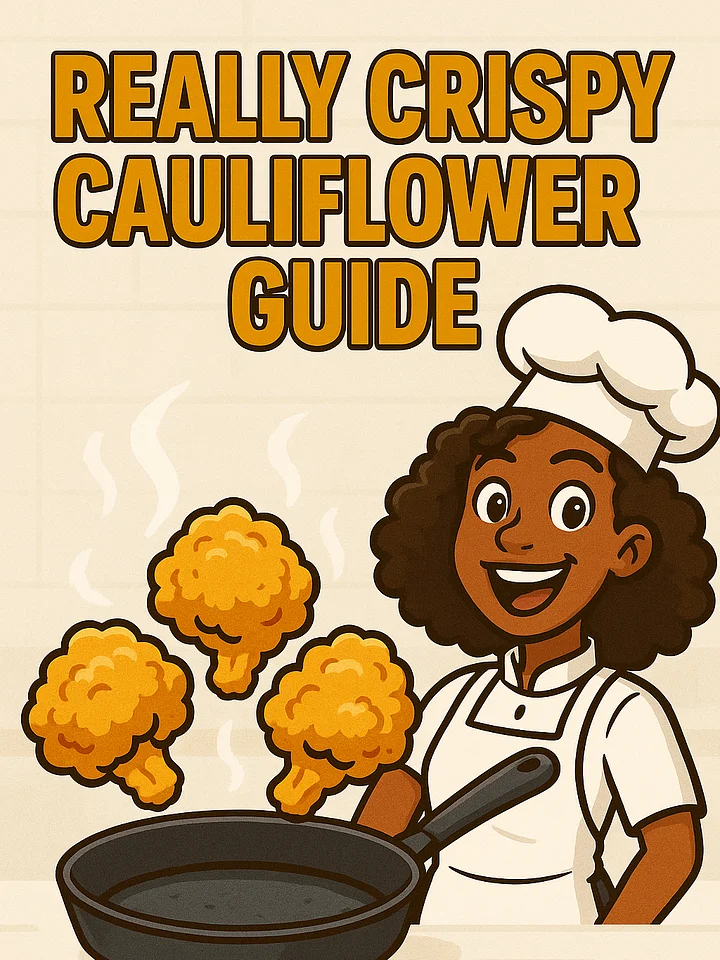 Really Crispy Cauliflower Guide Ebook product image (1)