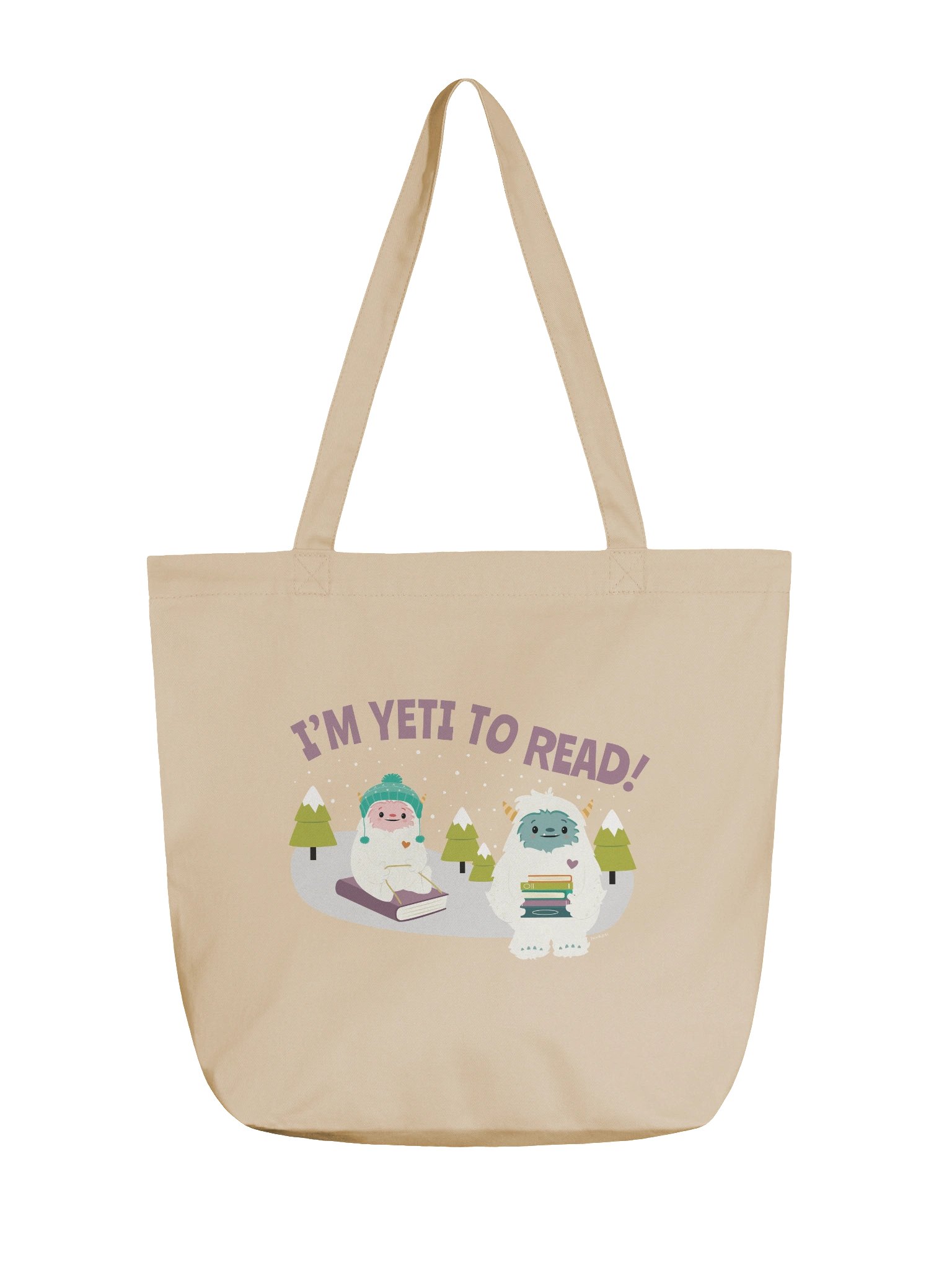 I'm Yeti to Read! Tote product image (2)