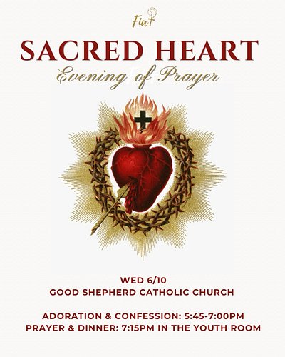 ❤️‍🔥June is the month of the Sacred Heart, a beautiful reminder of how deeply and unconditionally Jesus loves us. Join us as ...