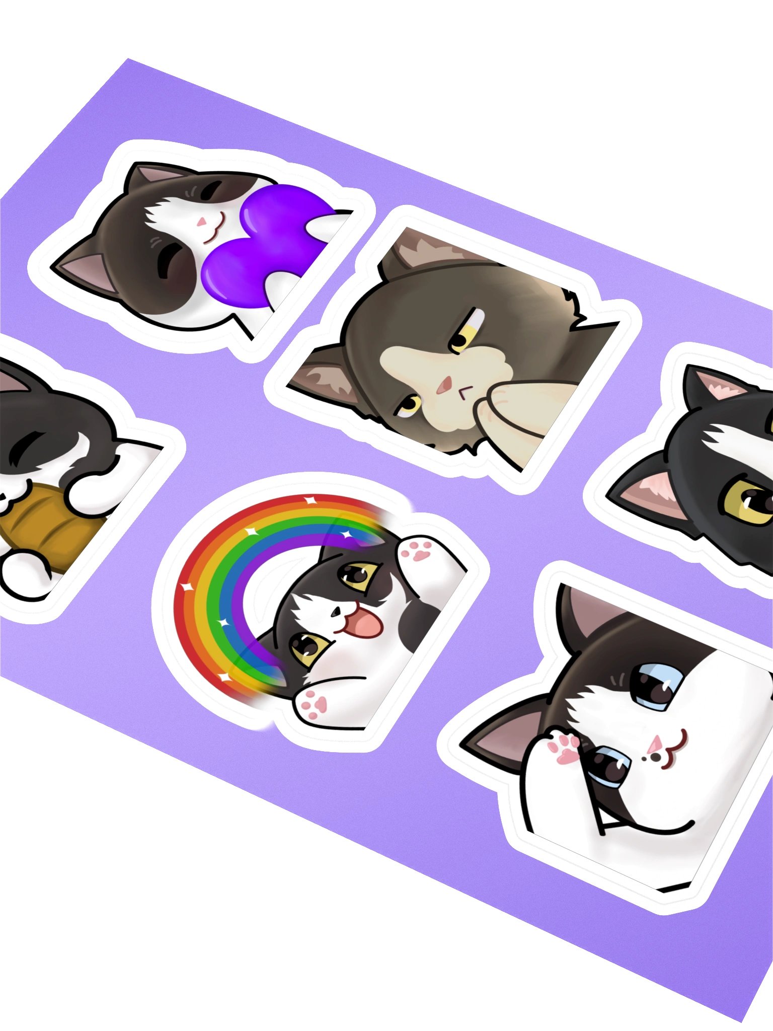 Kitten Emote stickers product image (2)