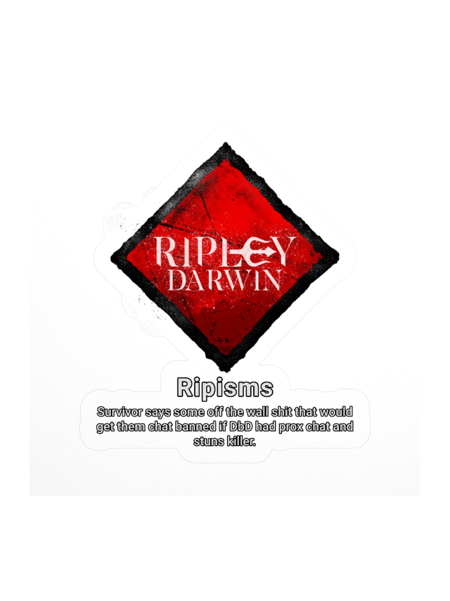 DbD Fun: Ripisms Sticker product image (2)